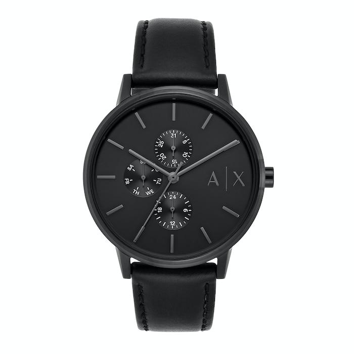 armani exchange black watch ax2719