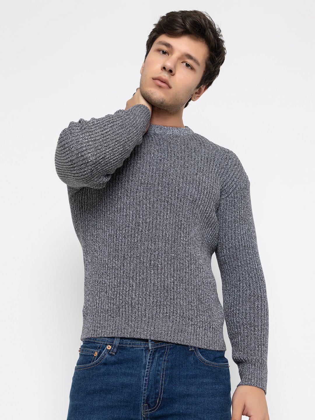 armisto ribbed muscle fit pullover