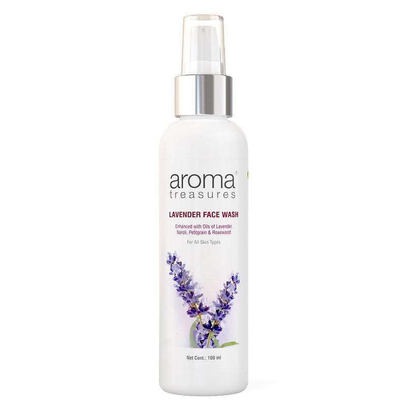 aroma treasures lavender face wash