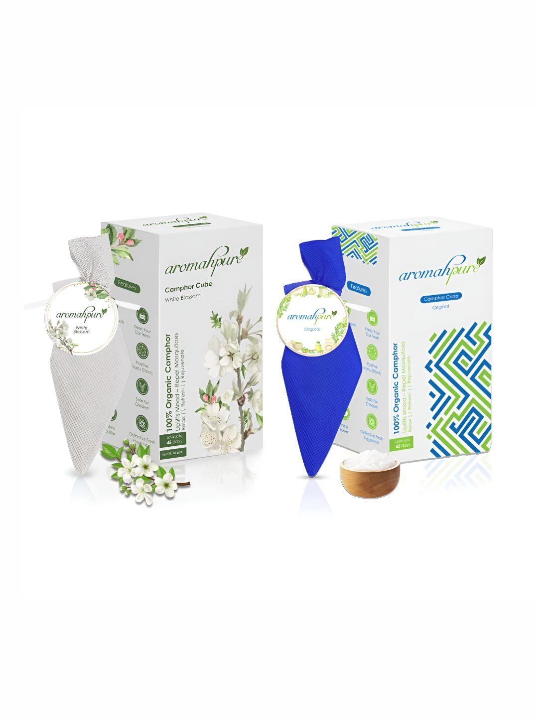 aromahpure 2-pcs blue & white home fragrances