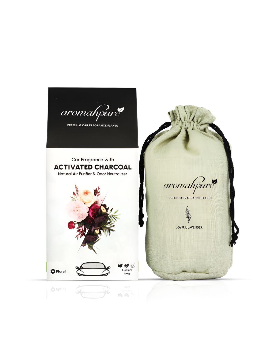 aromahpure white flakes with activated charcoal  joyful lavender home fragrances