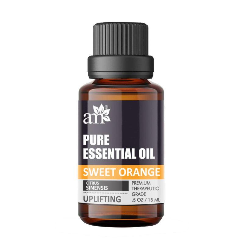 aromamusk 100% pure sweet orange uplifting citrus sinensis essential oil