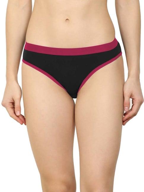 arousy black plain bikini panty