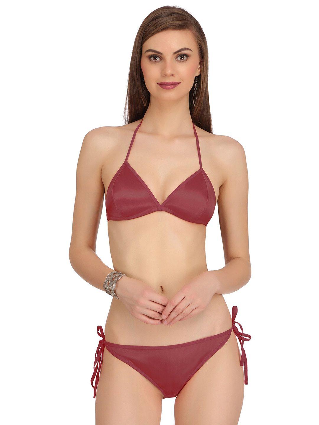 arousy non-padded cotton lingerie set