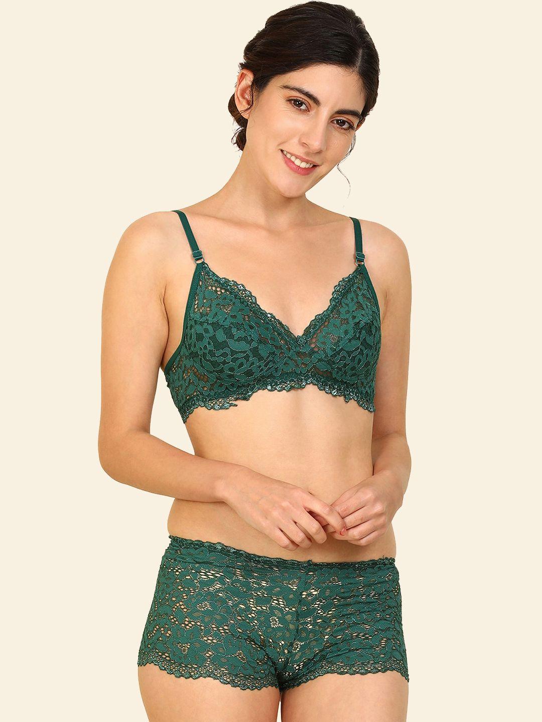 arousy self design lingerie set