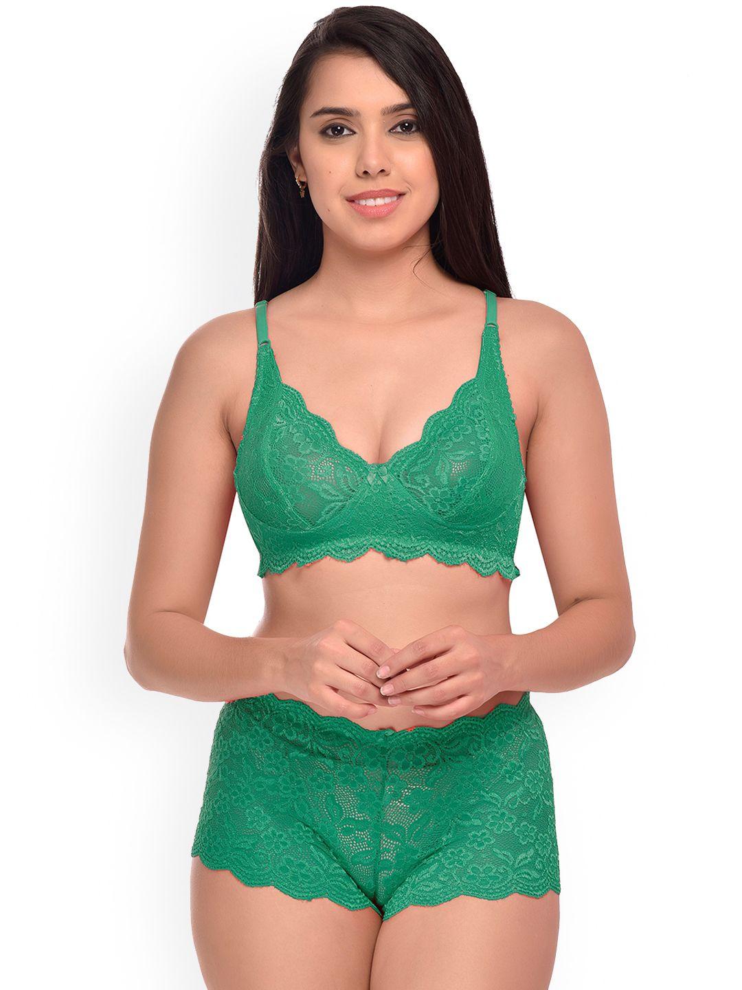 arousy self design lingerie set