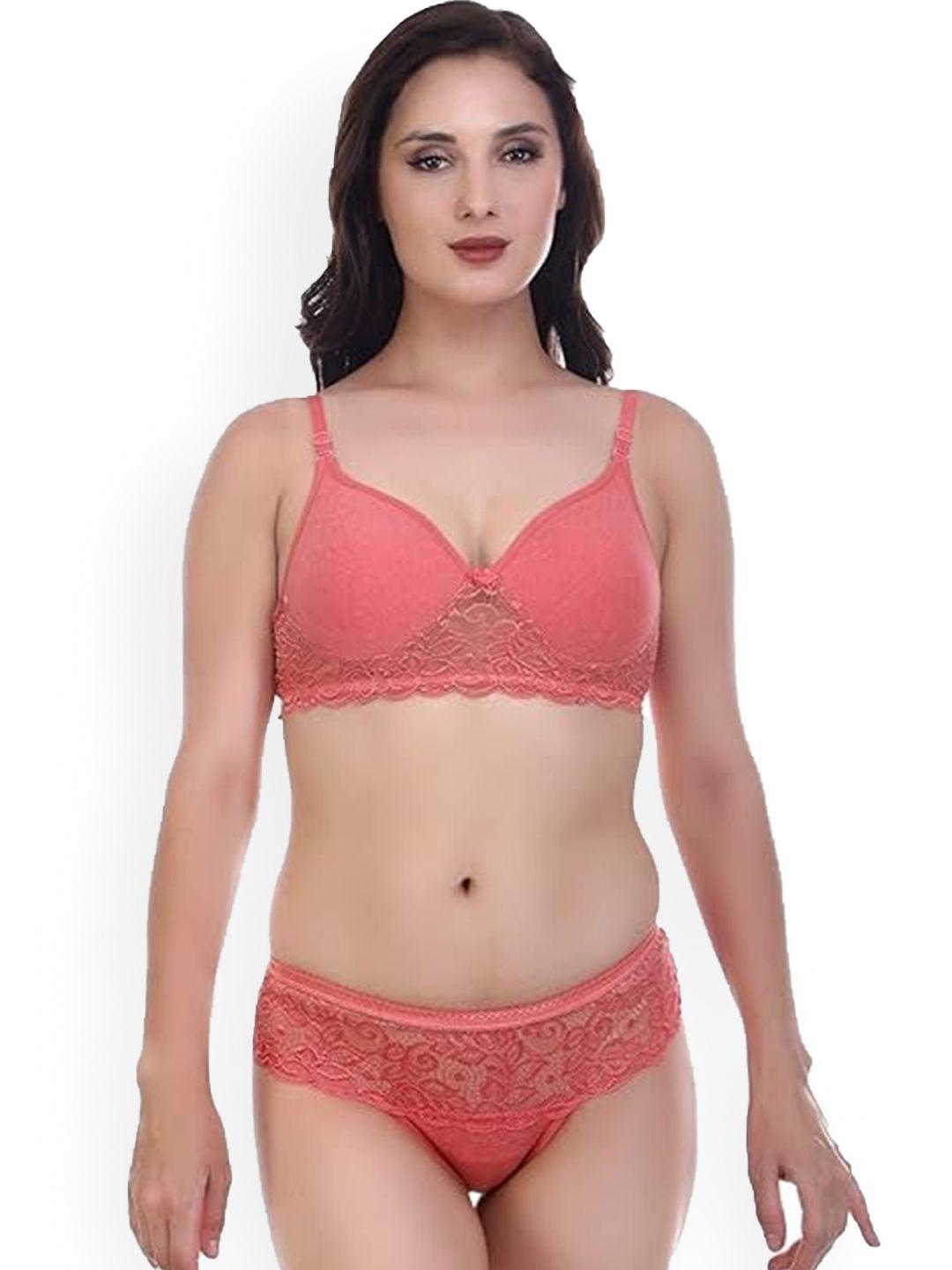 arousy self-designed cotton lingerie set