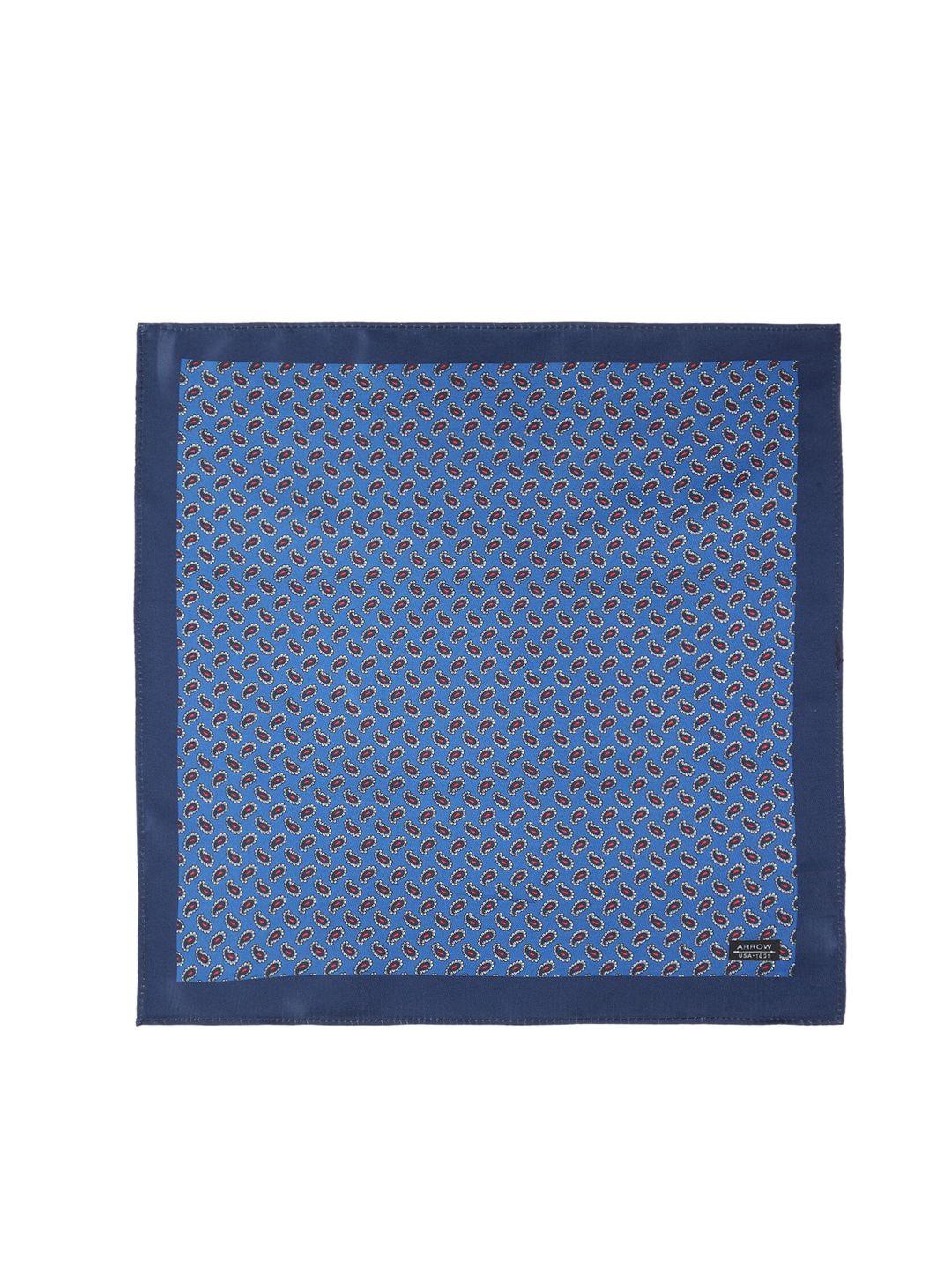 arrow-men-blue-paisley-printed-pocket-square
