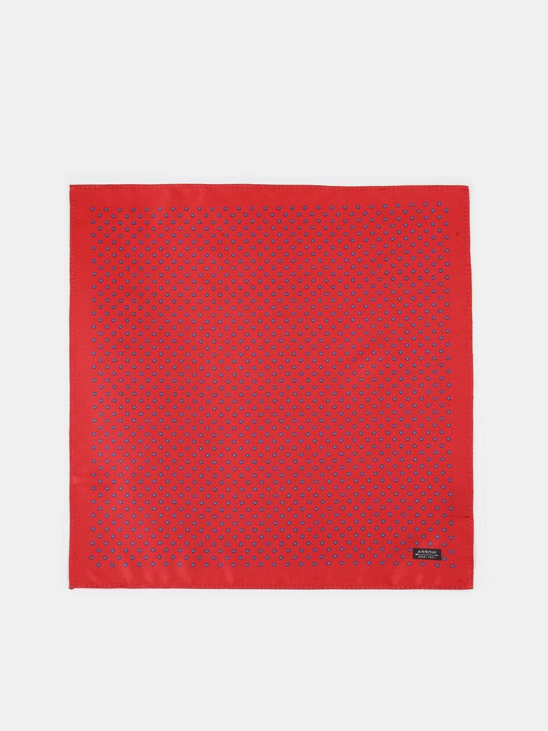 arrow-men-red-polka-dot-printed-pocket-square
