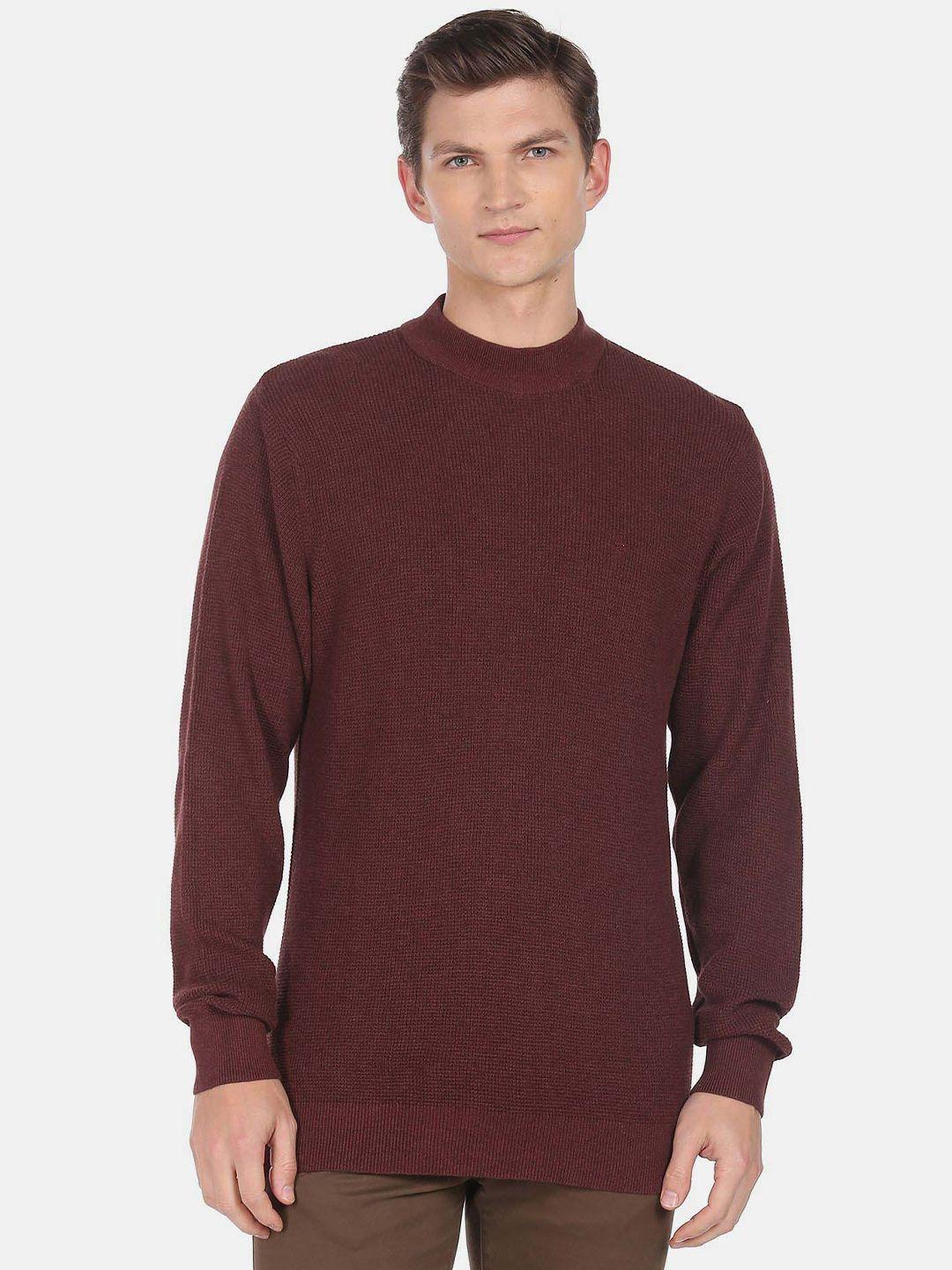 arrow-round-neck-long-sleeves-pullover