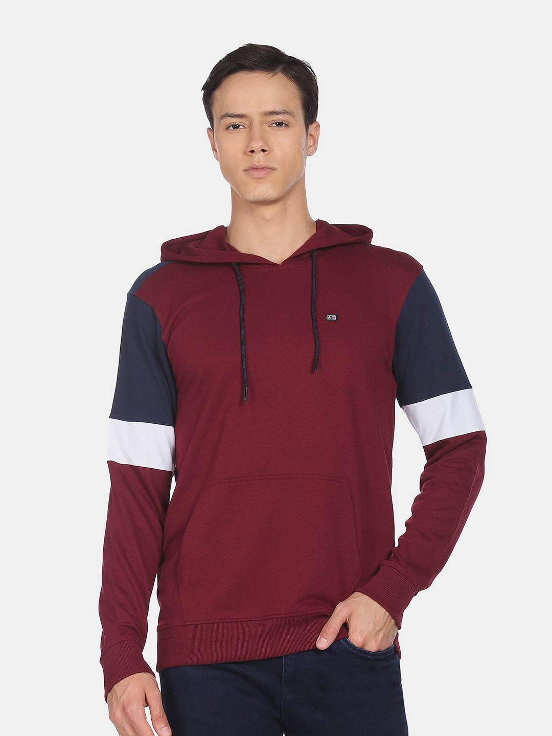 arrow sport hooded neck sweatshirt