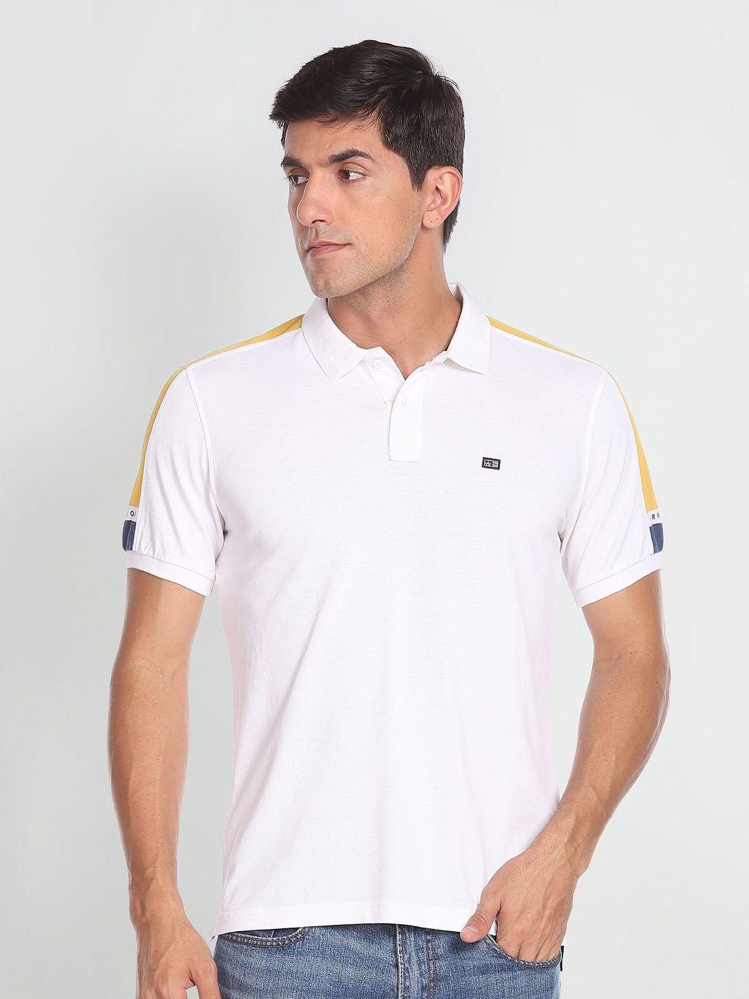 arrow sport polo collar short sleeves casual cotton t-shirt