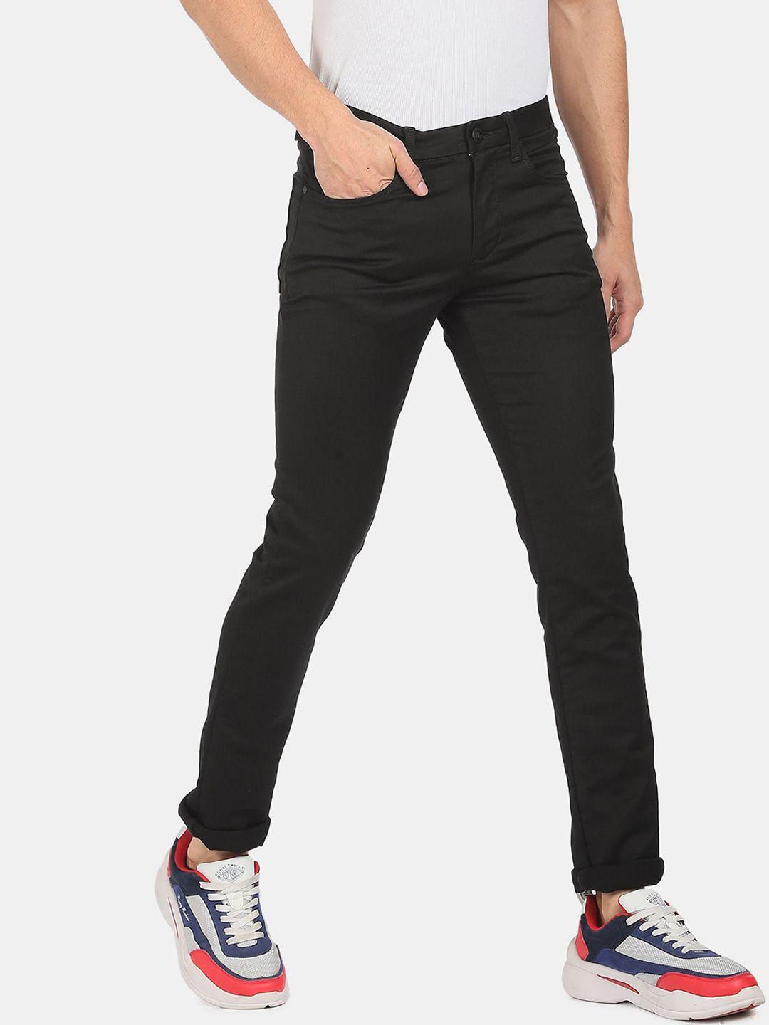 arrow new york men black slim fit jeans