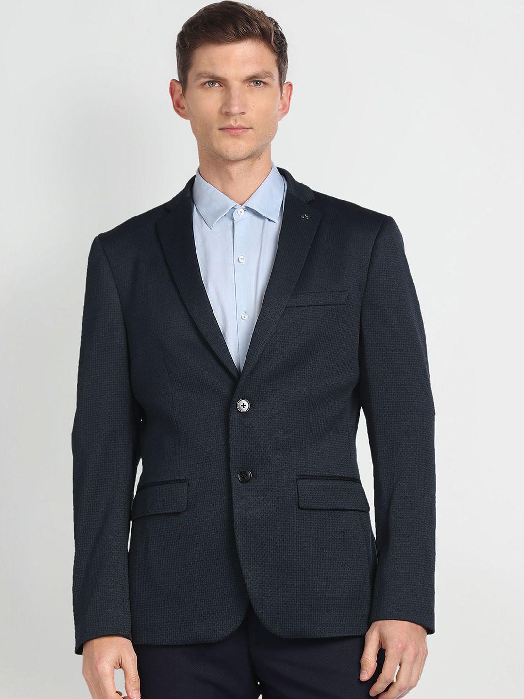 arrow slim-fit single breasted formal blazer