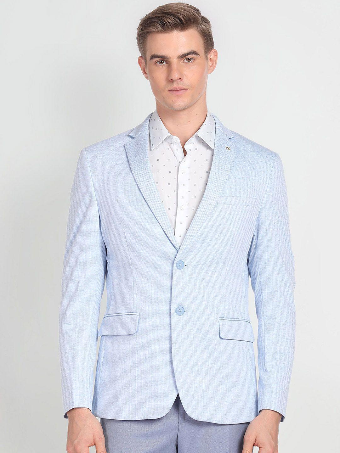 arrow slim-fit single breasted formal blazer