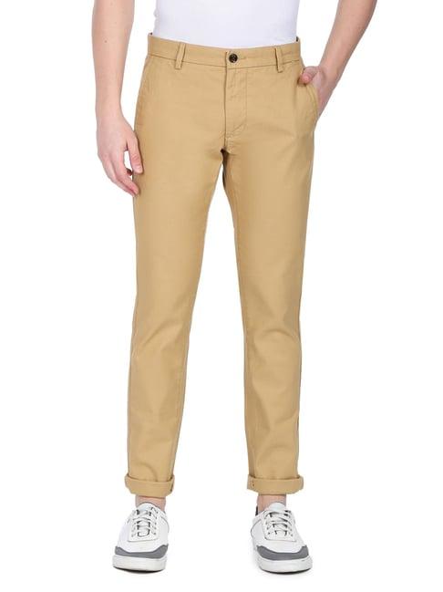 arrow sport khaki slim fit texture chinos