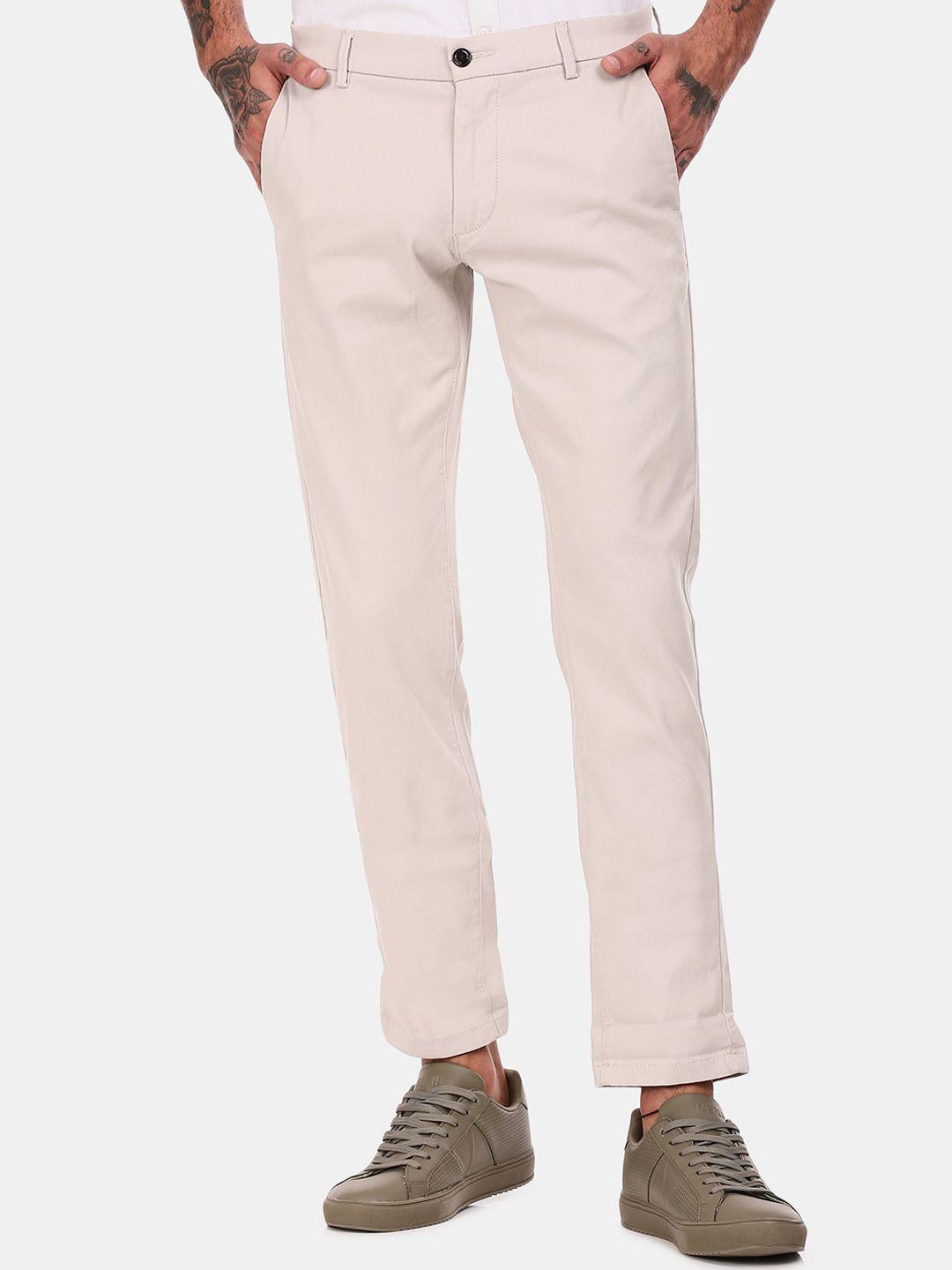 arrow sport men beige trousers