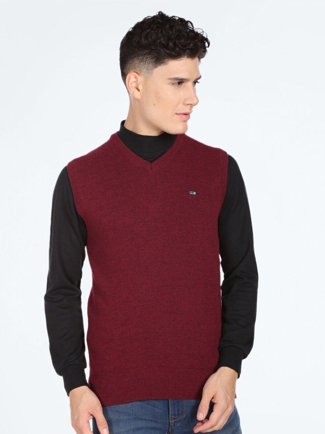 arrow sport men red woollen fashion