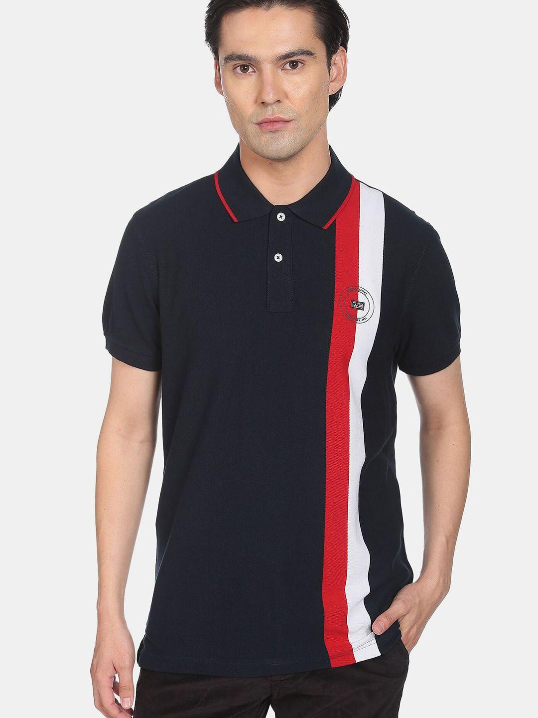 arrow sport men short sleeves polo collar pure cotton  t-shirt