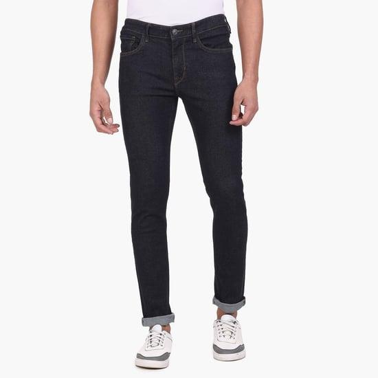 arrow sport men solid jameson jeans (slim)