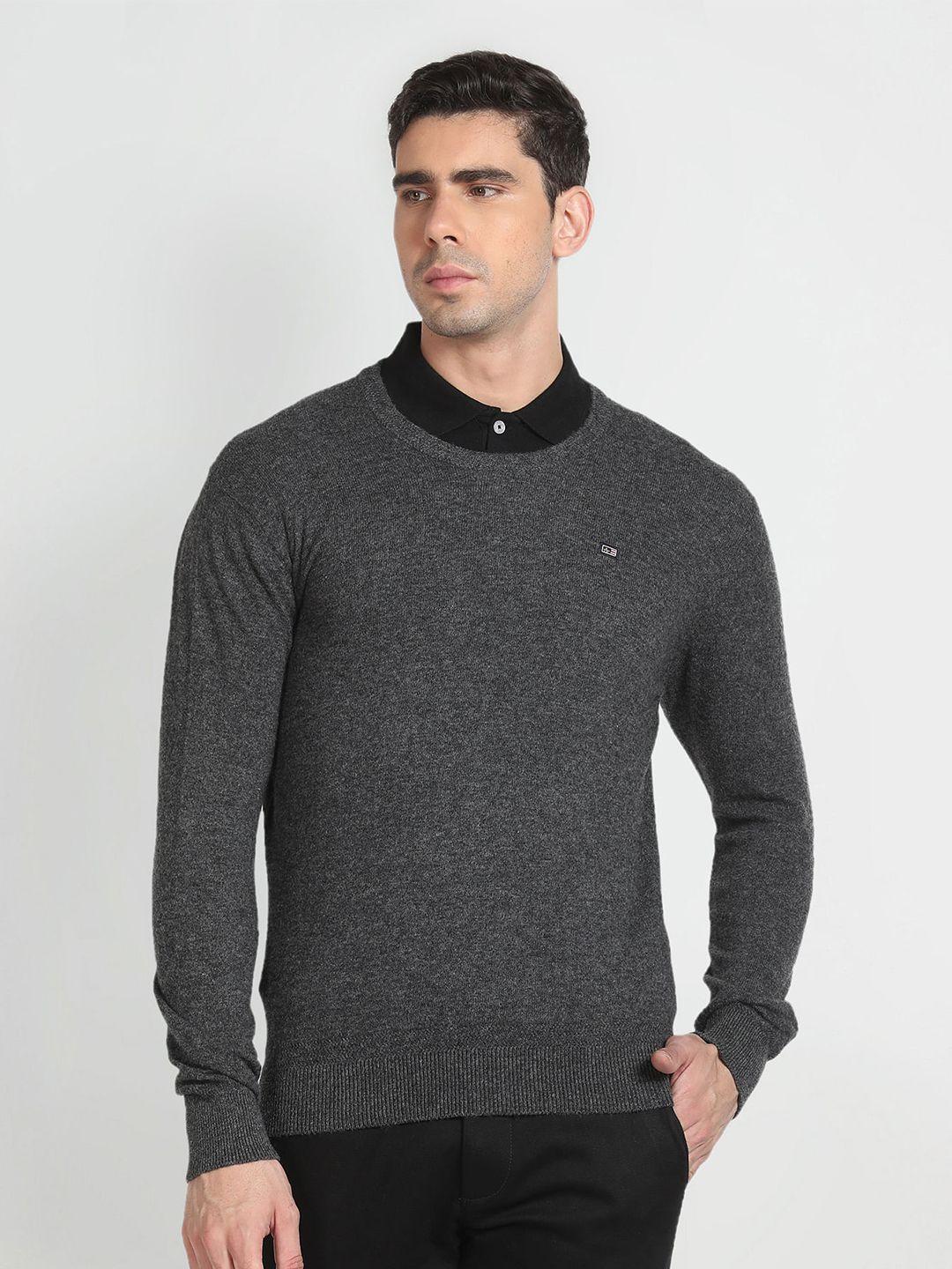 arrow sport round neck long sleeves pullover