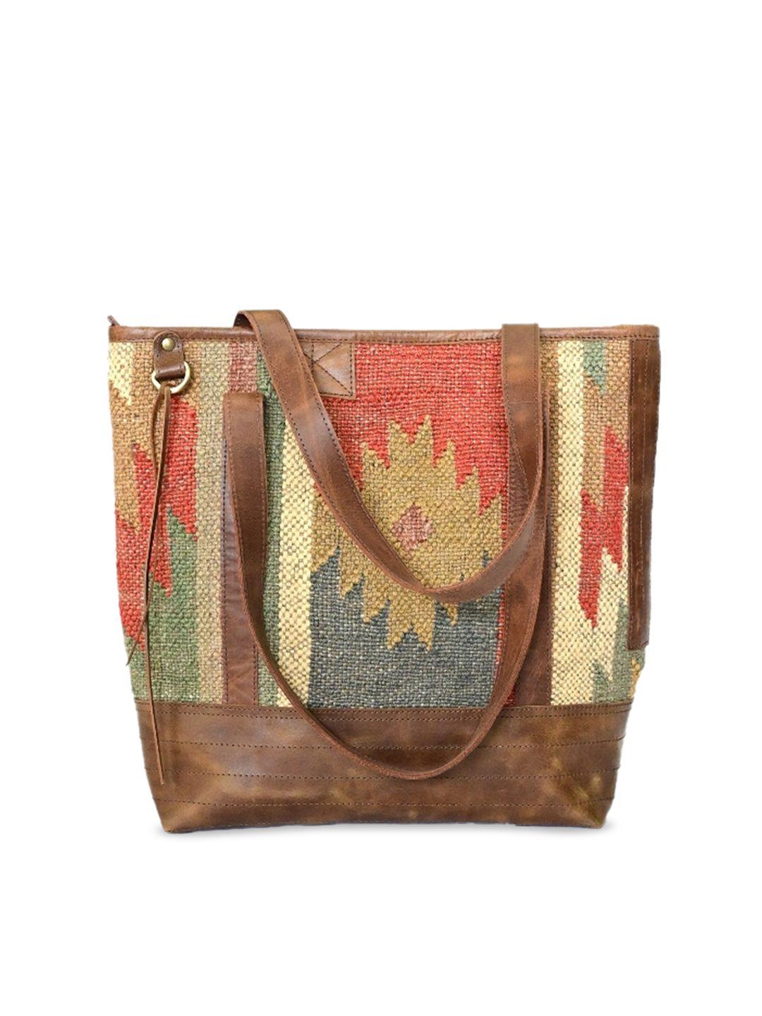 art avenue ethnic motifs printed shoulder bag