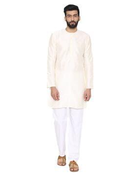 art silk long kurta