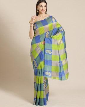 art silk printed saree