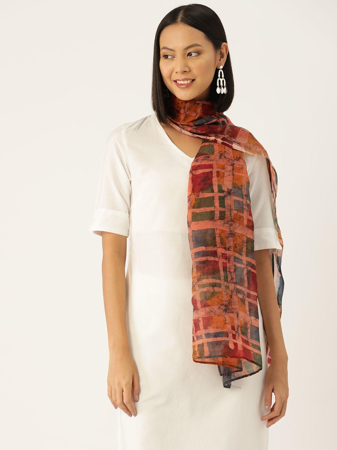 arteastri women geometric printed stole