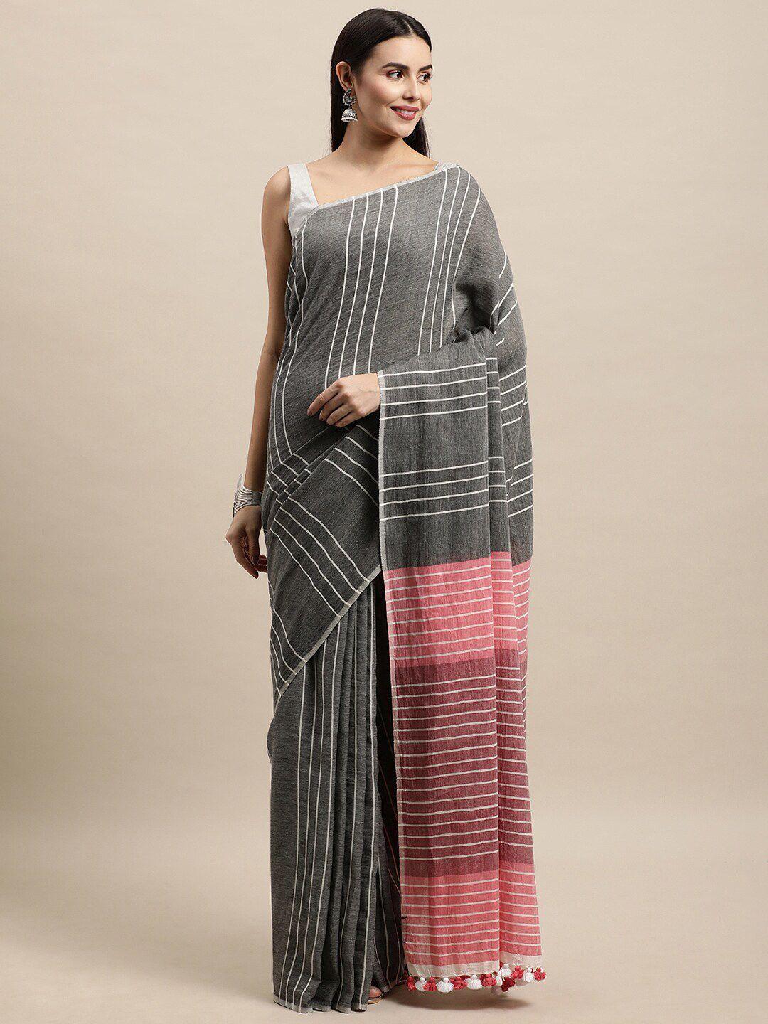 arteastri woven design pure cotton saree