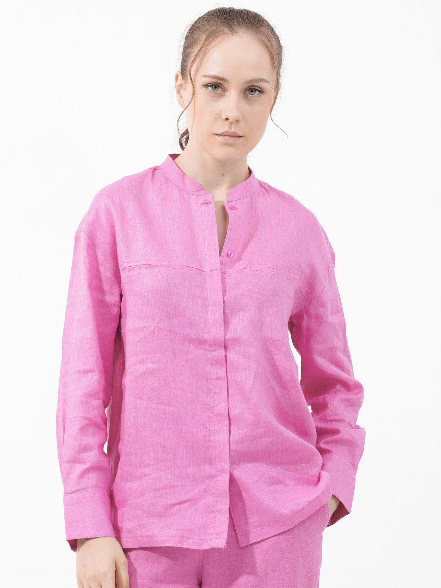 aruba pastel pink shirt