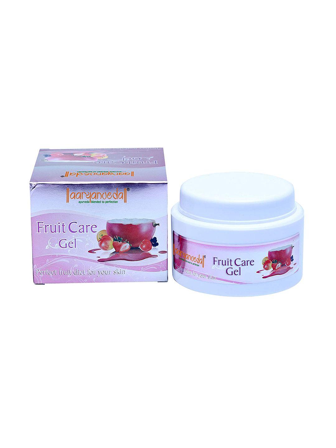 aryanveda fruit care face & body gel with aloe vera 100 g