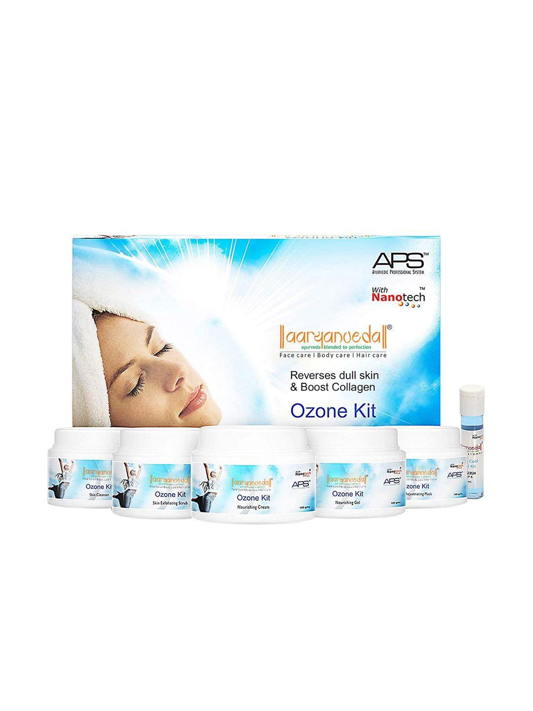 aryanveda ozone aps facial kit for dull skin & protection from harmful uv rays - 510 g