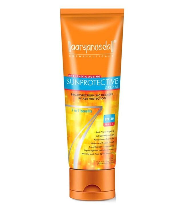 aryanveda sunscreen lotion with spf 40 - 60 ml