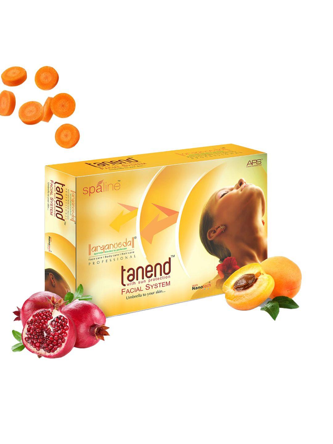 aryanveda tanend facial kit with sun protection - 510g