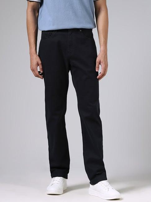 ascot by westside navy relaxed fit chinos