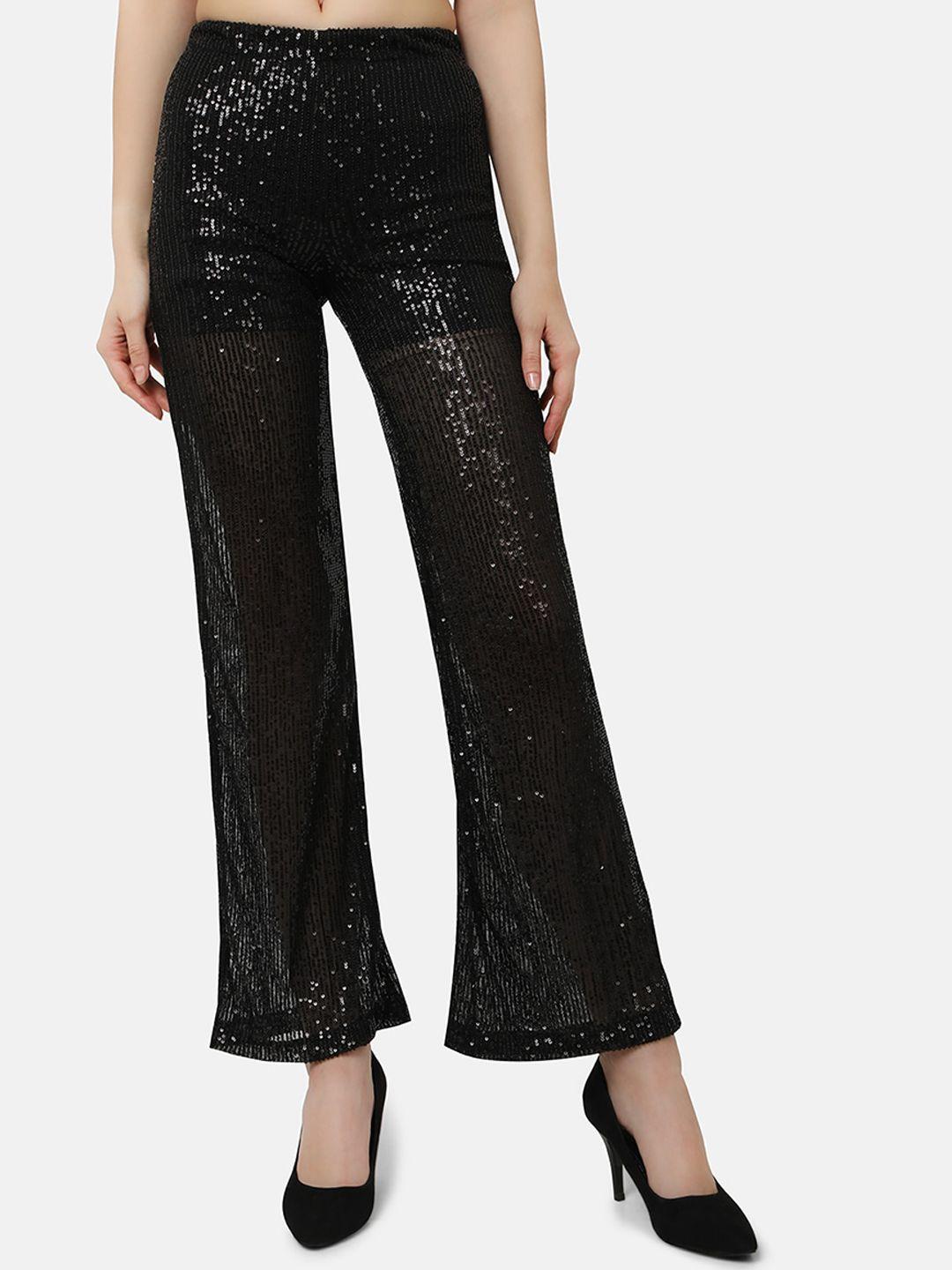 ashtag women embellished polite hug trousers