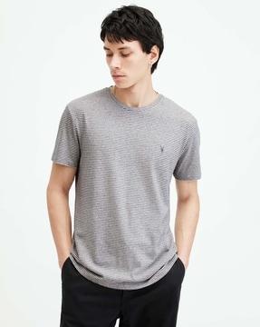 ashton striped crew-neck t-shirt