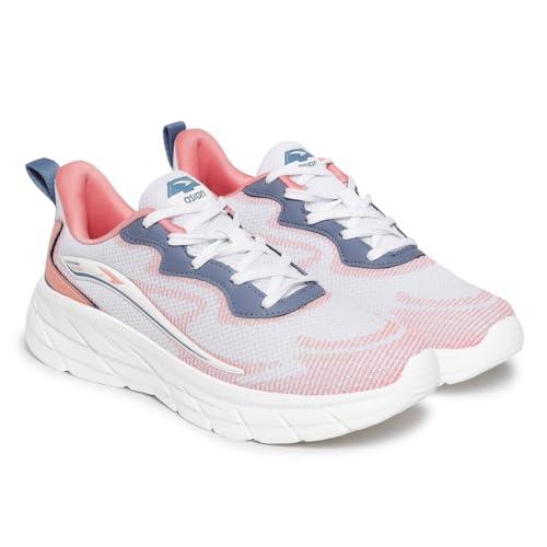 asian women's blossom-07 sports running shoes with ultra max cushion technology lightweight eva sole with memory foam insole casual sneaker shoes for women's & girl's