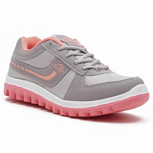 asian women's cute peach running shoes,walking shoes uk-8