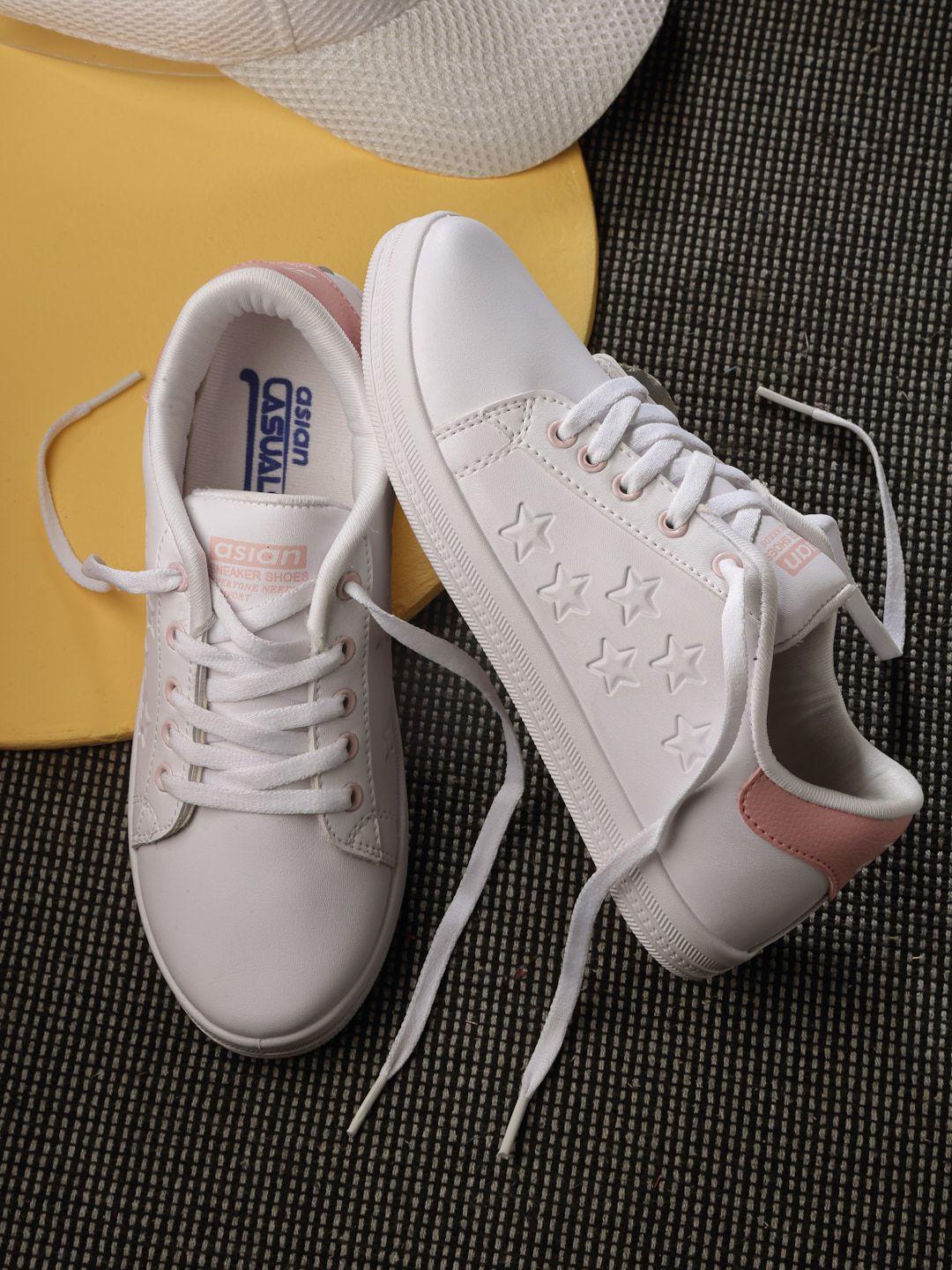 asian women textured lightweight sneakers