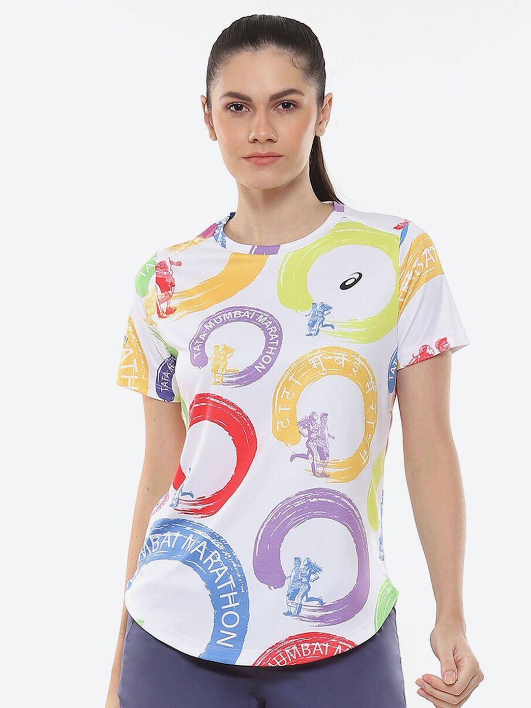 asics tmm 2024 sm graphic ss women graphic-printed t-shirt