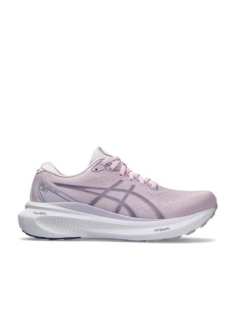 asics women's gel-kayano 30 cosmos pink running shoes