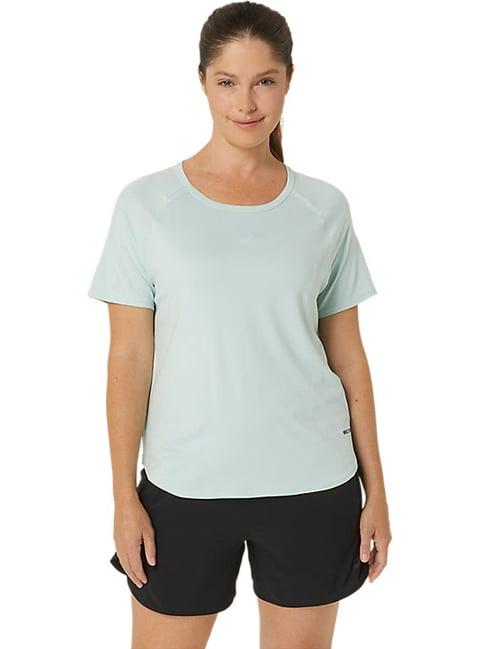 asics blue regular fit sports t-shirt