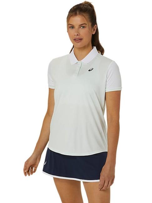 asics blue regular fit sports t-shirt