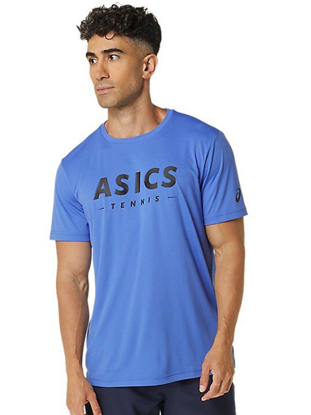 asics court tennis graphic printed short sleeves t-shirt