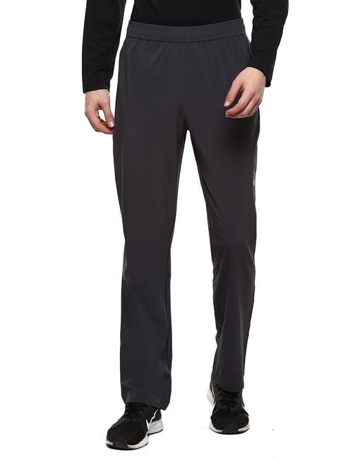 asics graphite grey regular fit sports trackpants