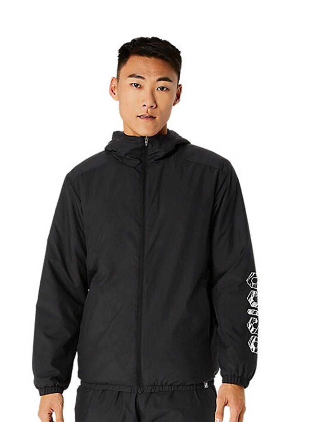 asics hex graphic padding jacket