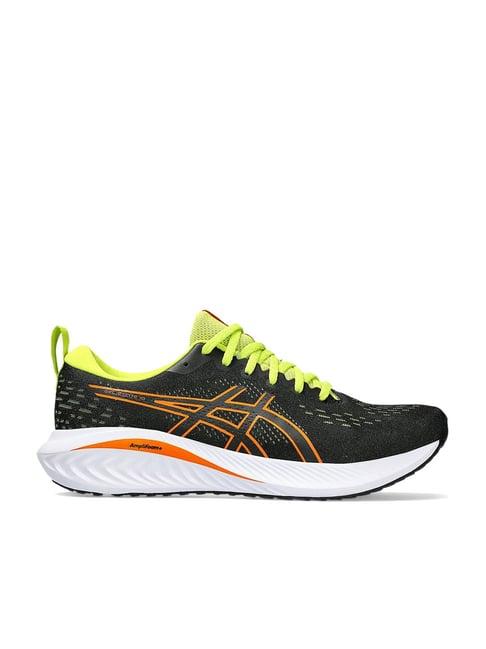 asics men's gel-excite 10 black running shoes