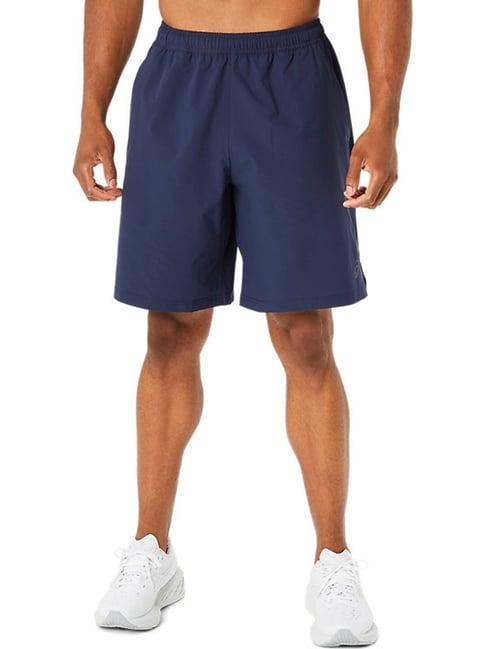 asics midnight regular fit printed sports shorts